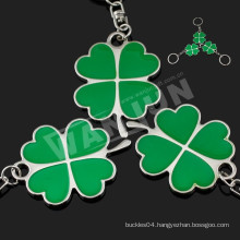 four leaf clover keychain